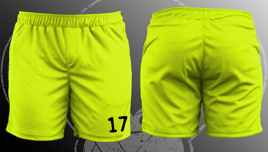 Yellow Birds eye  - Shorts - Medium - Mens - 17