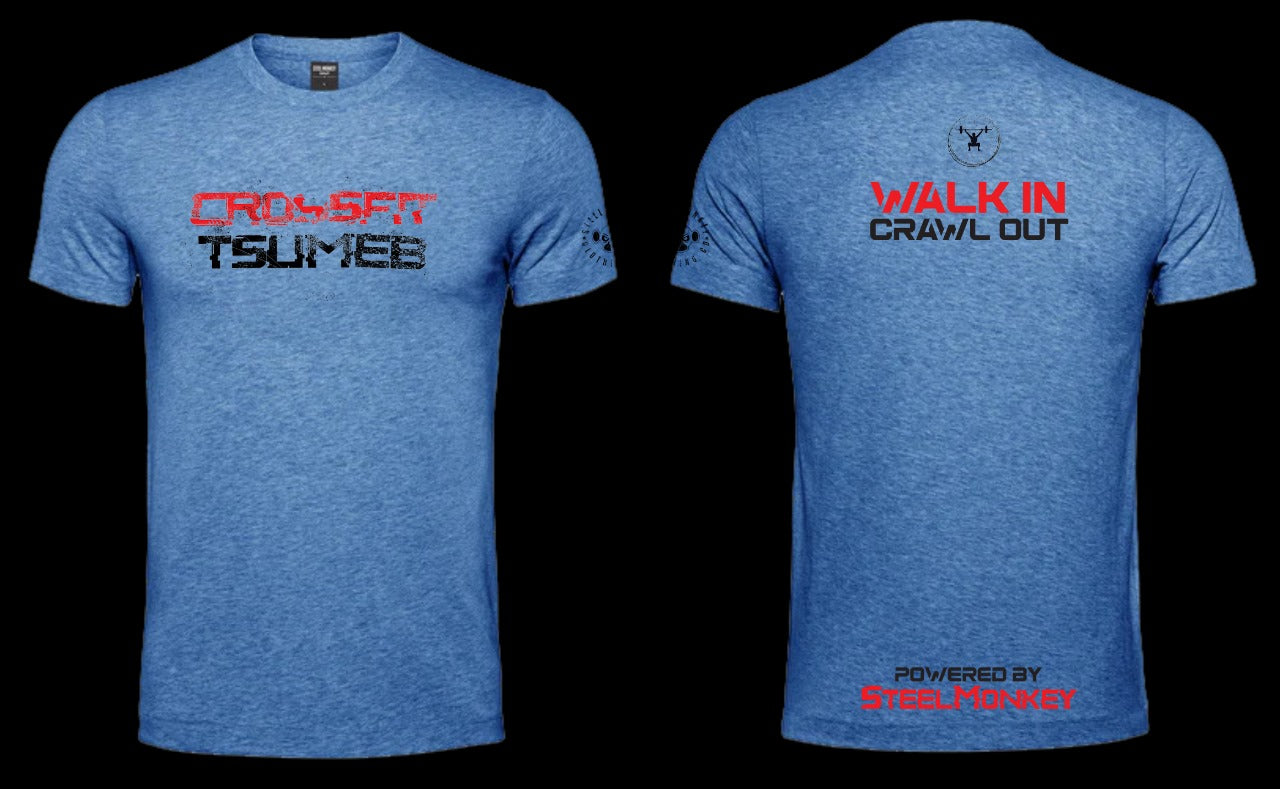 CF Namibia - Tshirt - CrossFit Tsumeb -Men - Red&Black