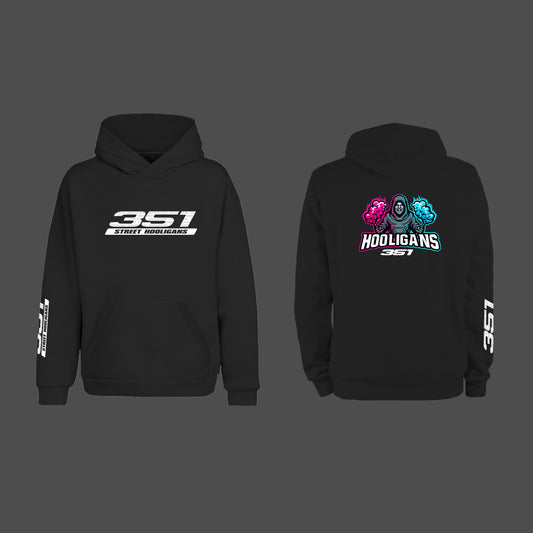 351 Street Hooligans - Hoodie - HOOLIGANS - WHITE BIG