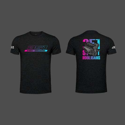 351 Street Hooligans - Tshirt - MULTI GREY ENGINE - MULTI BIG