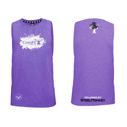 CF Namibia - Ladies Muscle Tank - Splatter - Indigo