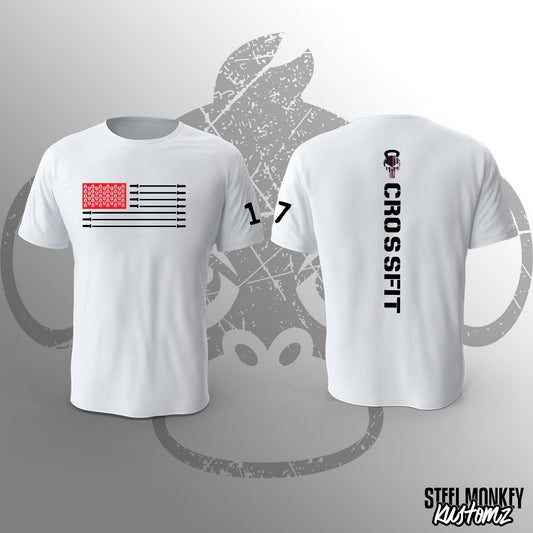 White Cotton - T-Shirt - Large - Mens - 17 -