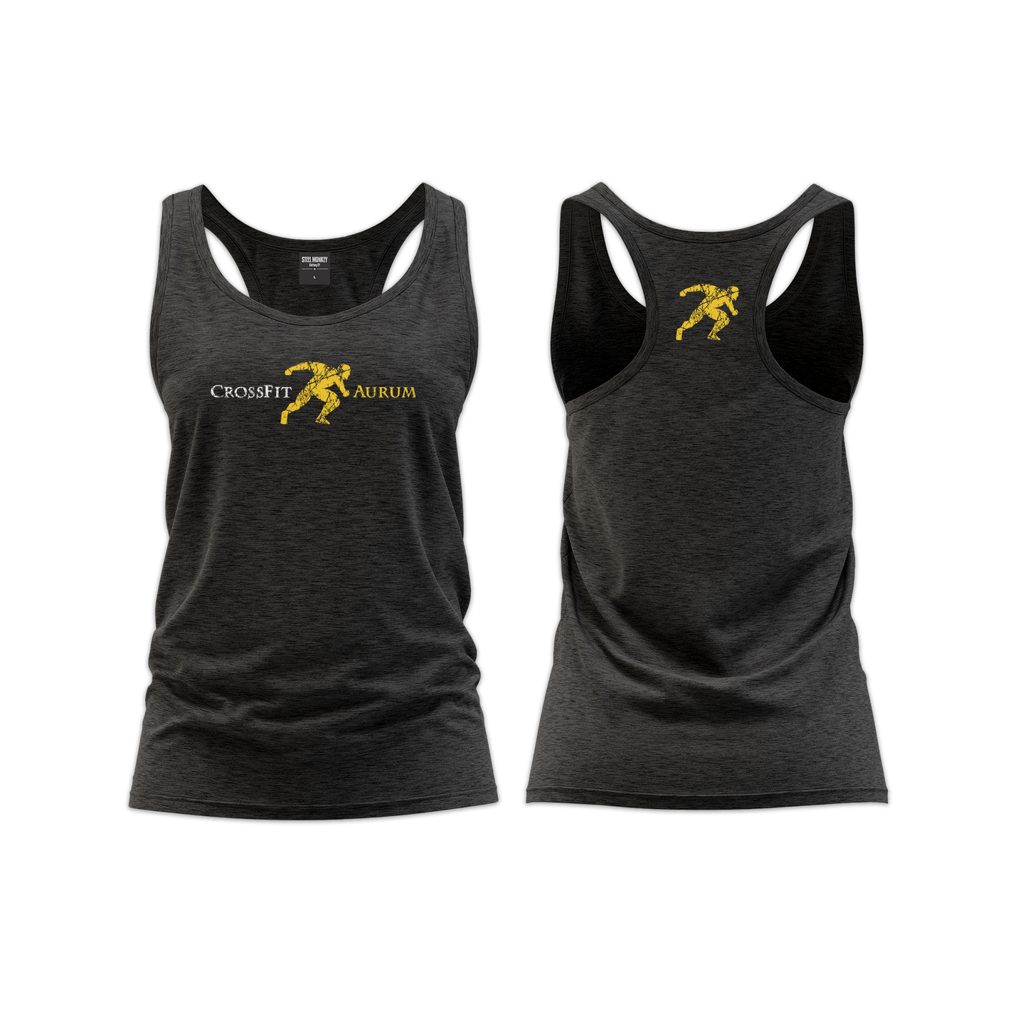 CrossFit Aurum - Ladies Vest - Charcoal