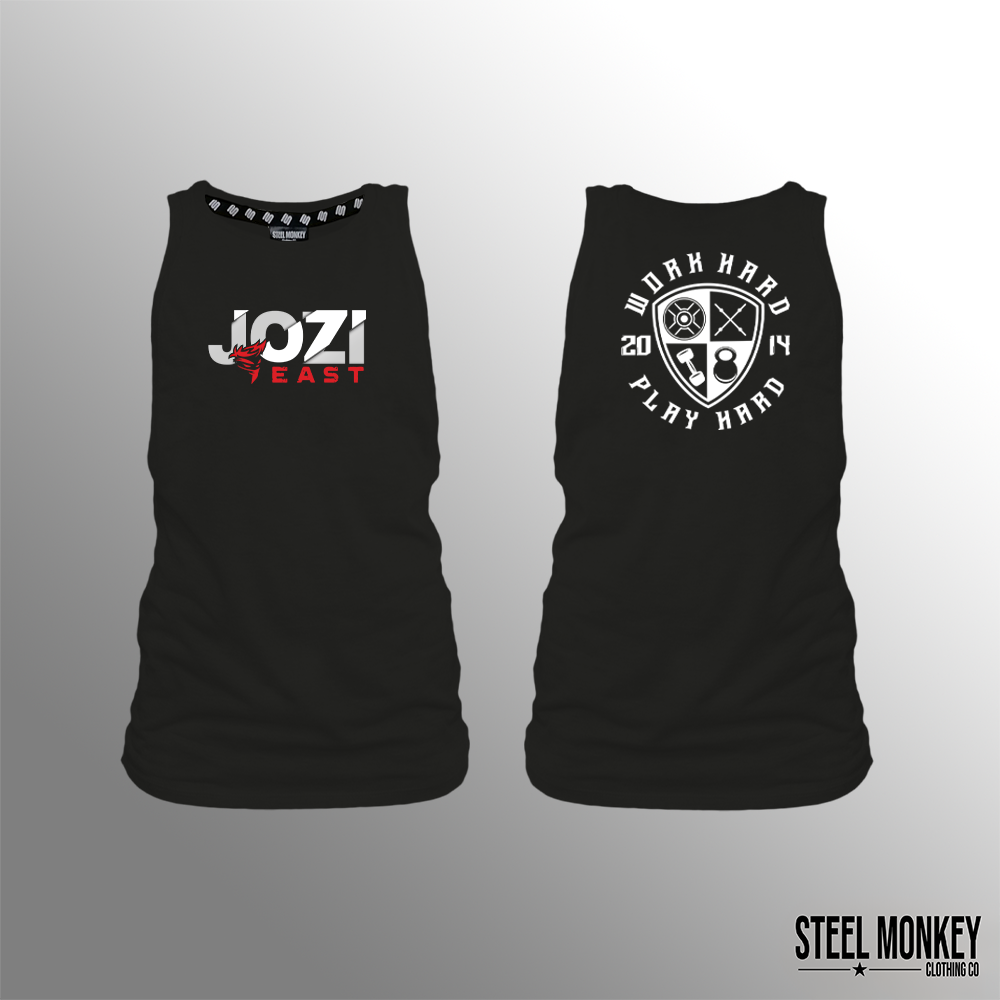 Jozi East - Work Hard - Muscle Tanks
