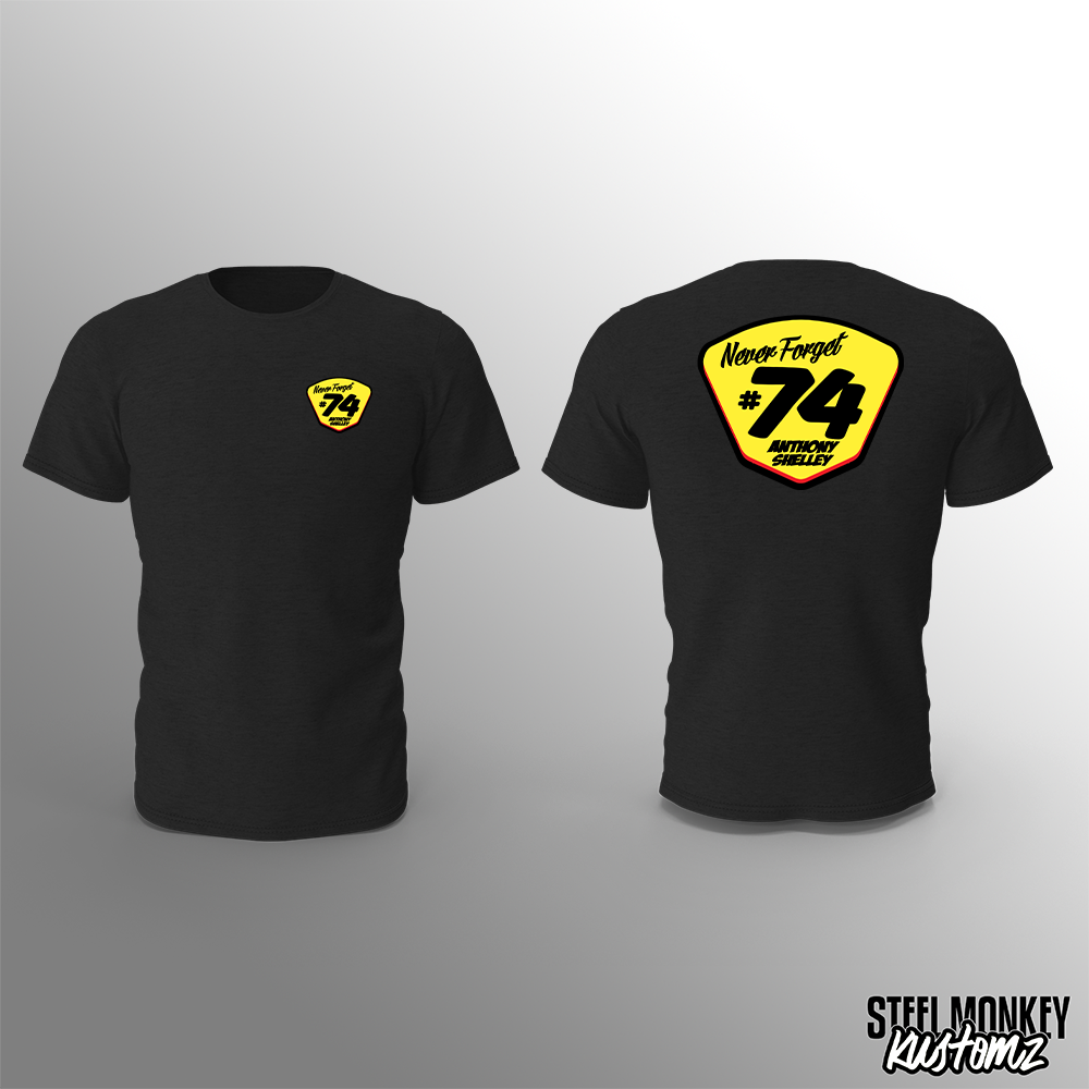 Forever #74 - Black - T-Shirt