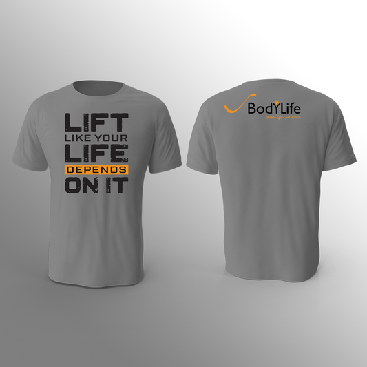 Body Life - T-Shirt - Men -  Black print