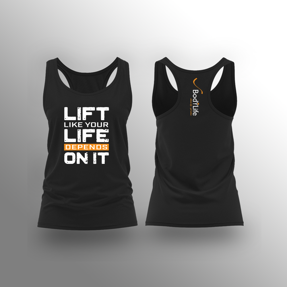 Body Life - Vest - Ladies - White print