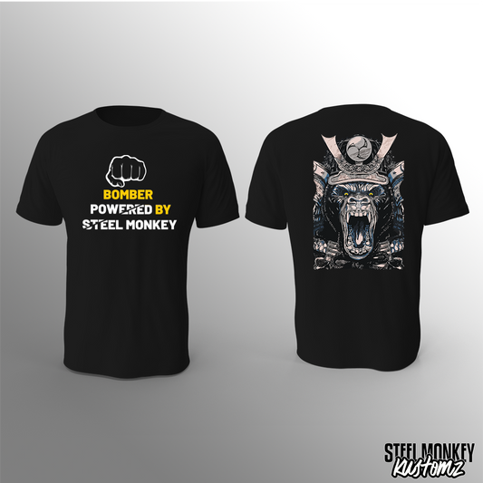 Bomber - Powered by Steel Monkey - Cotton - T-Shirt
