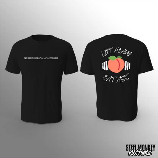 CDK - Black Oversized T-Shirt - Cotton - Lift Heavy