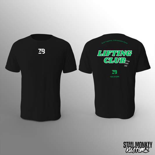 CDK - Oversized - T-Shirt - Cotton - Green Lifting Club