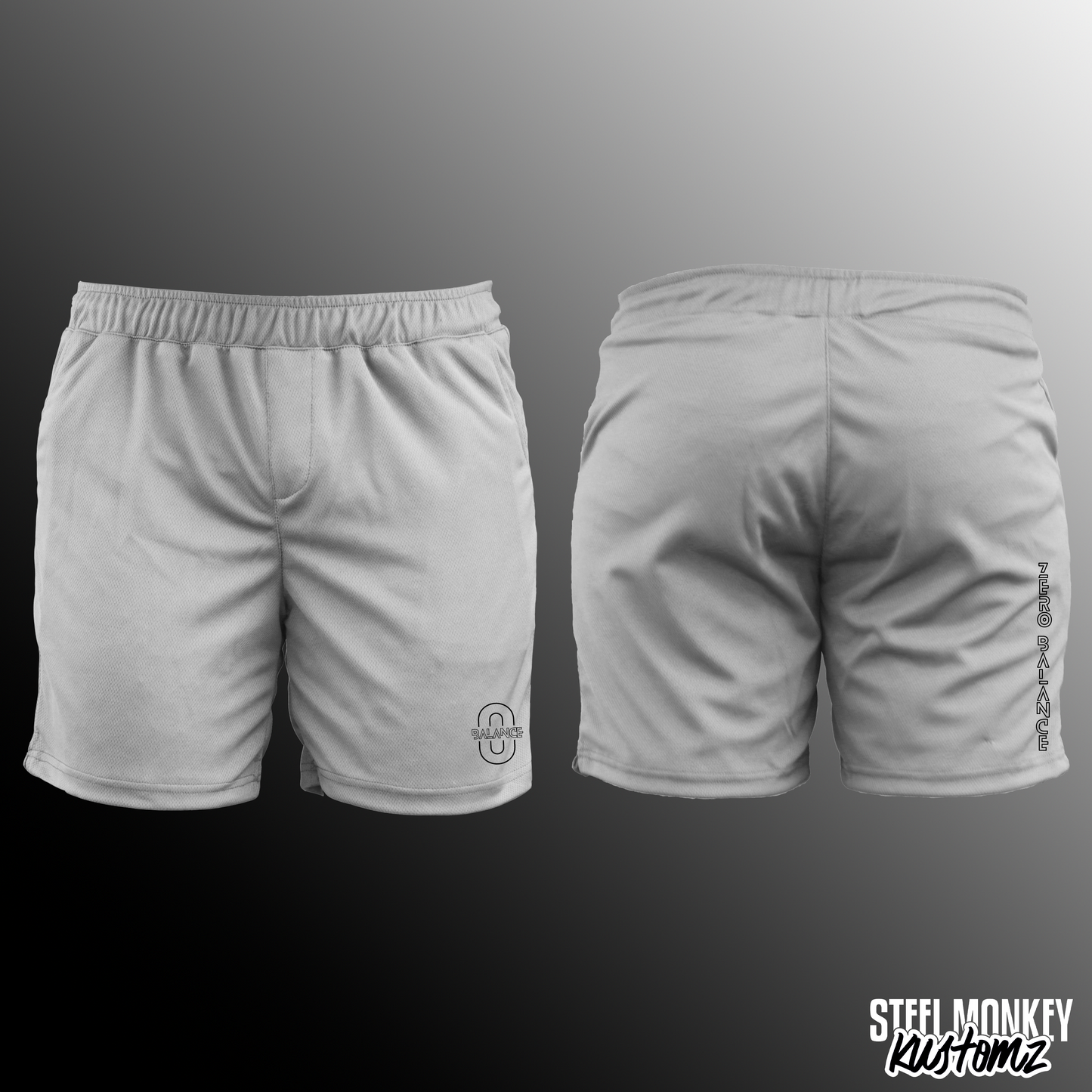 CDK - Silver - Mens Shorts - Zero Balance