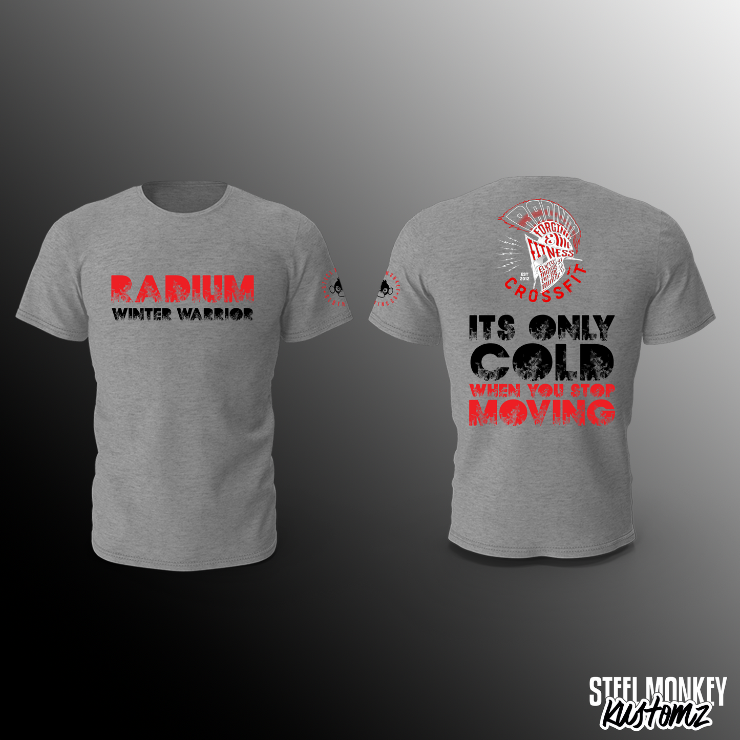 CrossFit Radium - T-Shirt - Grey - Winter Warrior