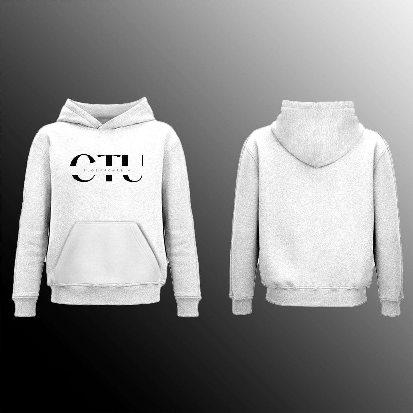 CTU Bloemfontein - Fleece Hoodies - Design 3
