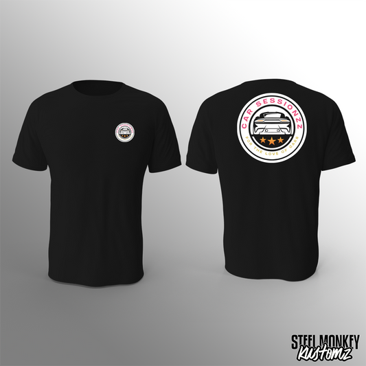 Car Sessionzz SA - T-Shirt - Black