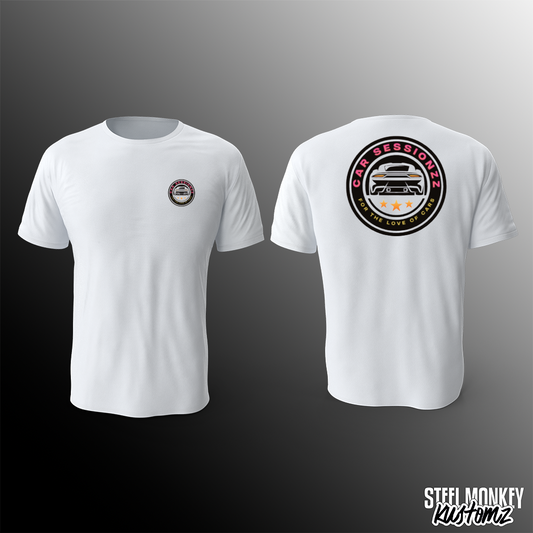 Car Sessionzz SA - T-Shirt - White