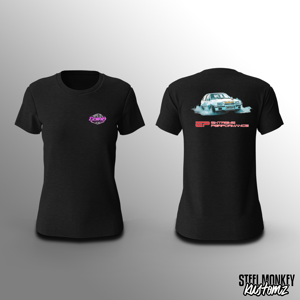 Colab Tuning - Extreme Performance - T-Shirt - Black - Ladies