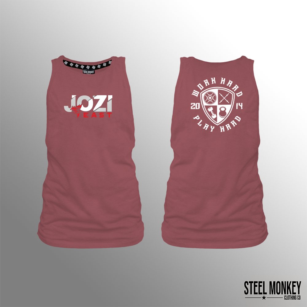 Jozi East - Work Hard - Muscle Tanks