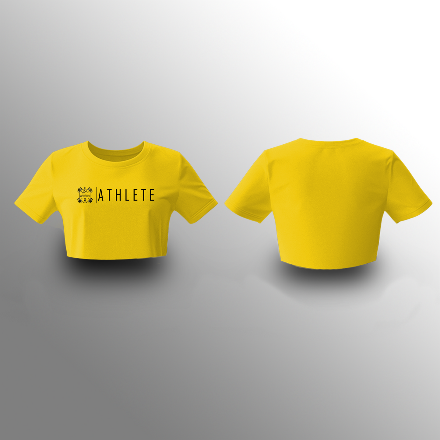 Fitness Infurno - Athlete - Ladies - Crop Top - T-Shirt