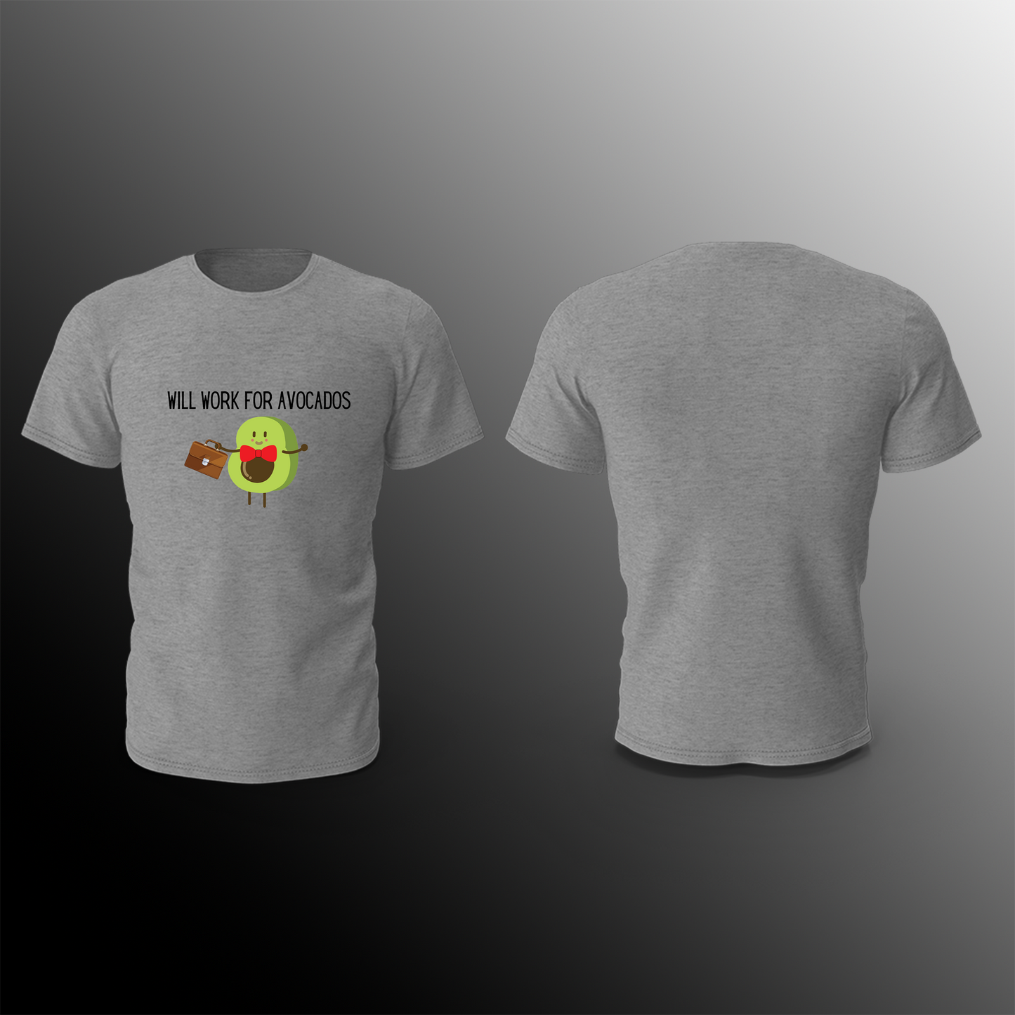 NutriFundi - Grey - T-Shirt - Will work for π₯
