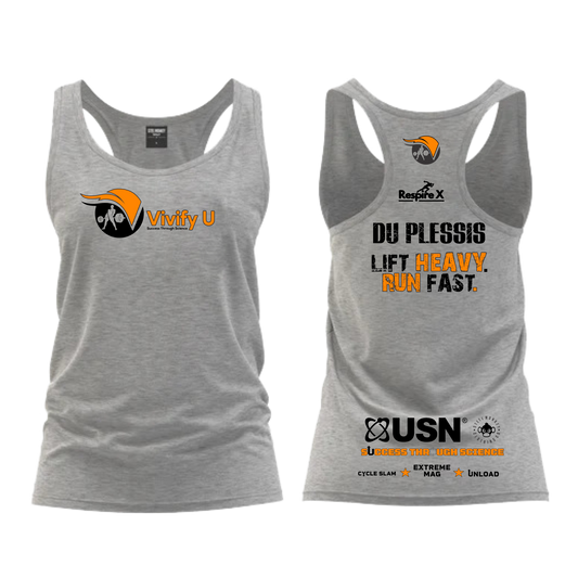 Vivify U - Athlete - Ladies Vest - Grey