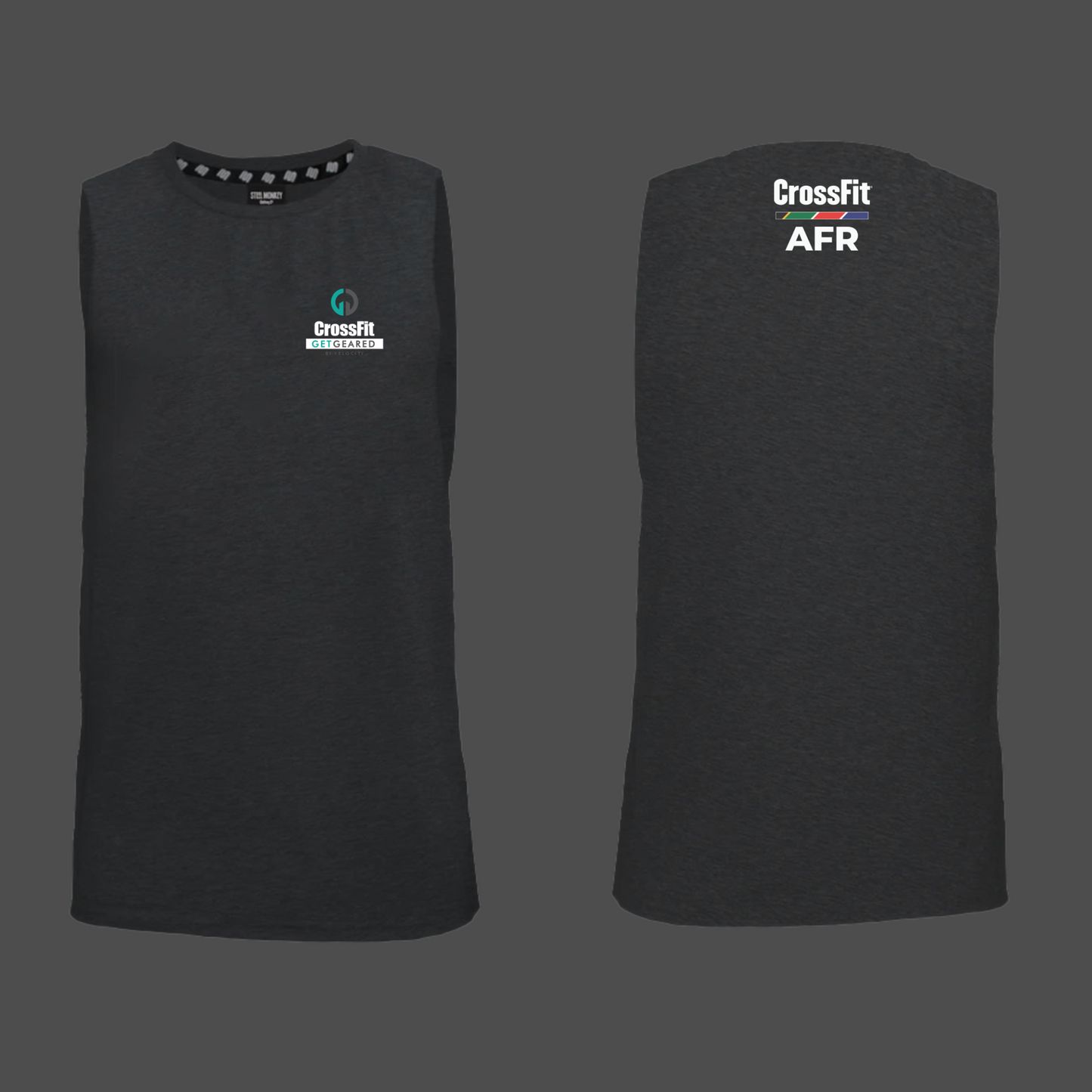 CF Get Geared - Mens Muscle Tanks - Pocket Prints