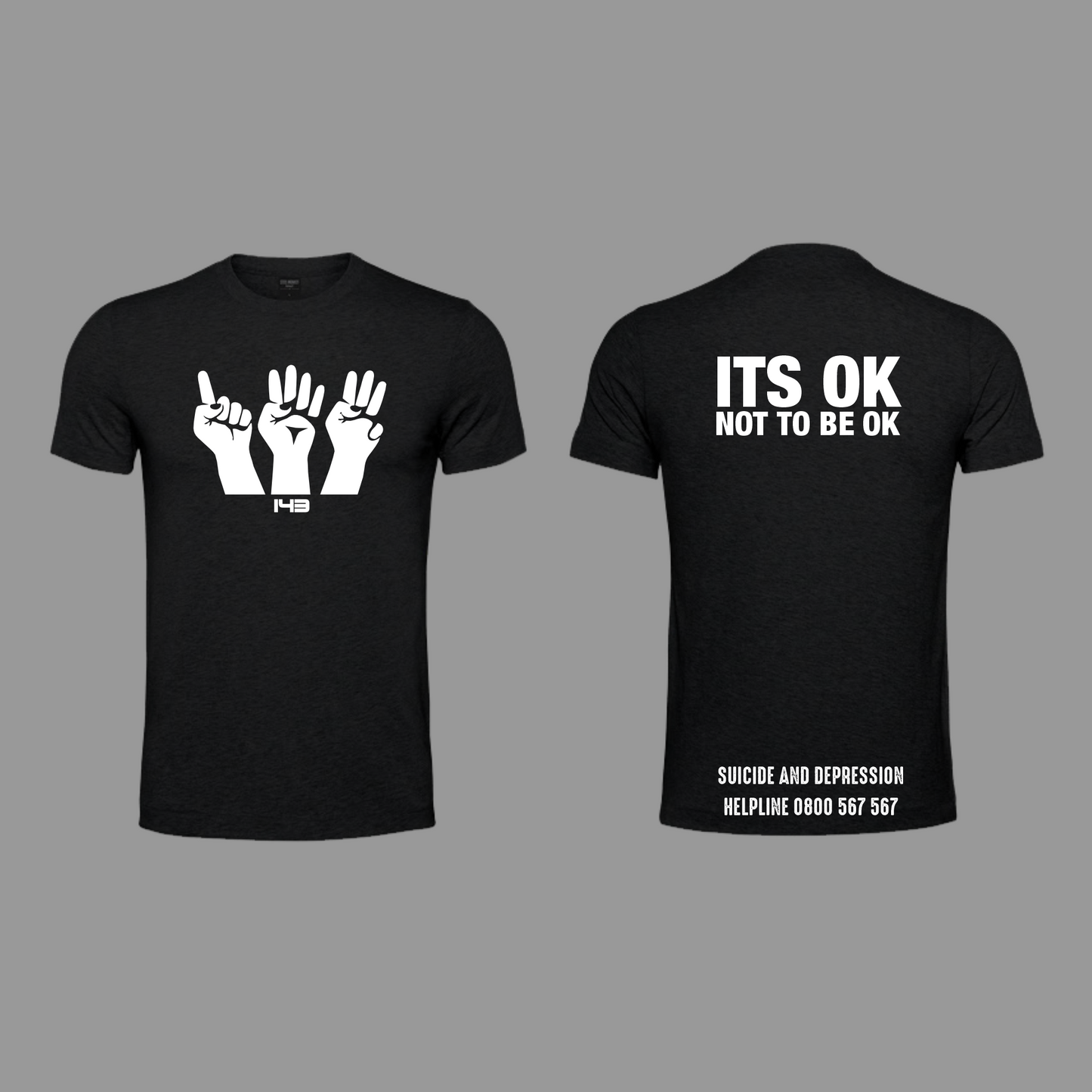 143 Awareness - It's Ok - Brushed Spandex Range