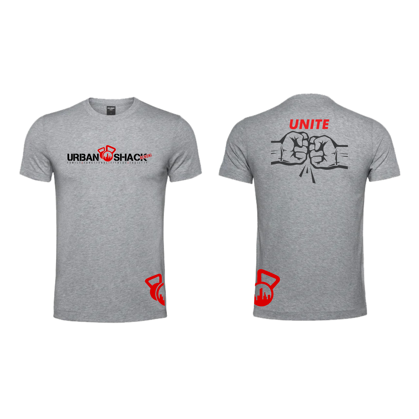 Urban Shack Unite - Merch - Tshirt - Grey