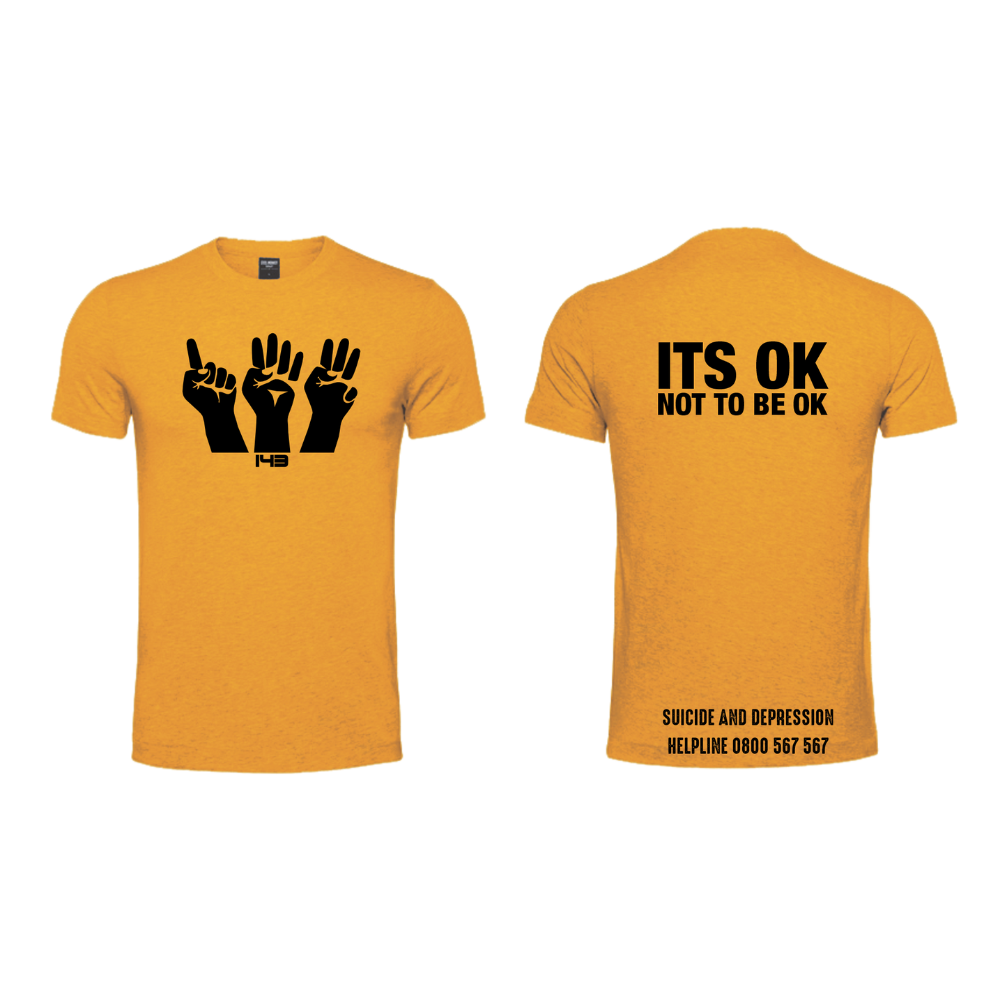 143 Awareness - It's Ok - Brushed Spandex Range