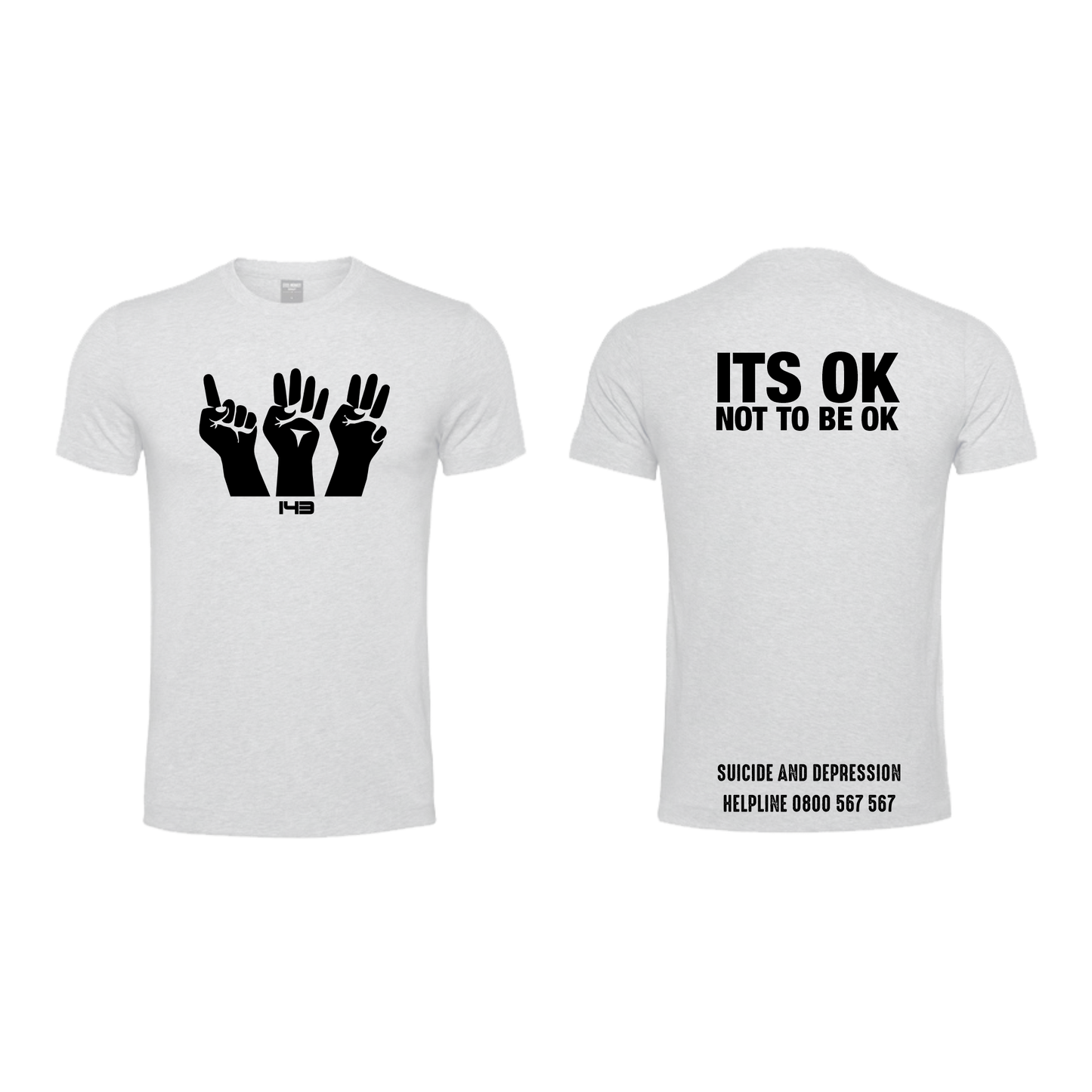 143 Awareness - It's Ok - Brushed Spandex Range