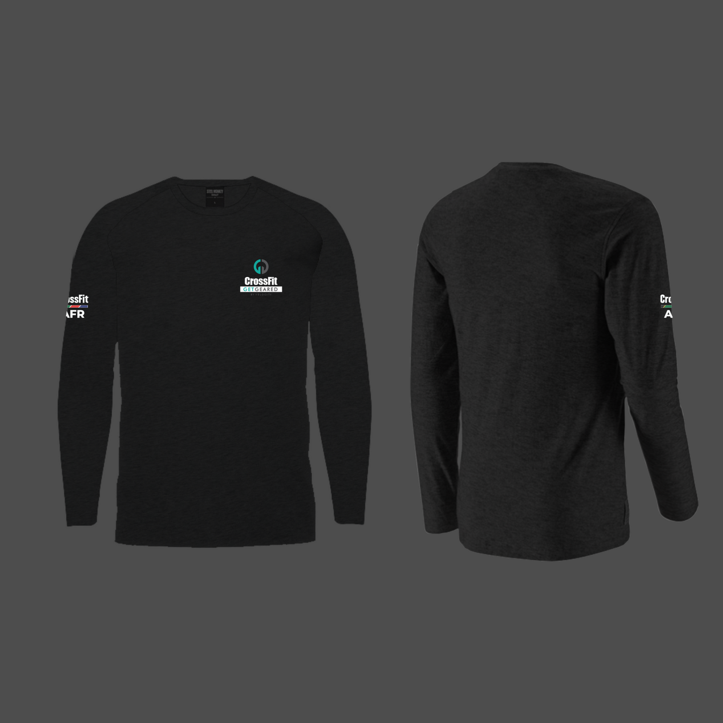 CF Get Geared - Unisex Longsleeve - Pocket Print