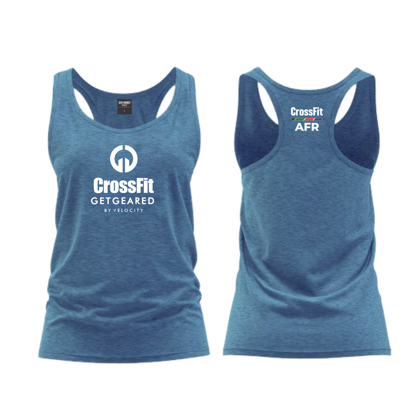 CF Get Geared - Ladies Vest - Chest Prints