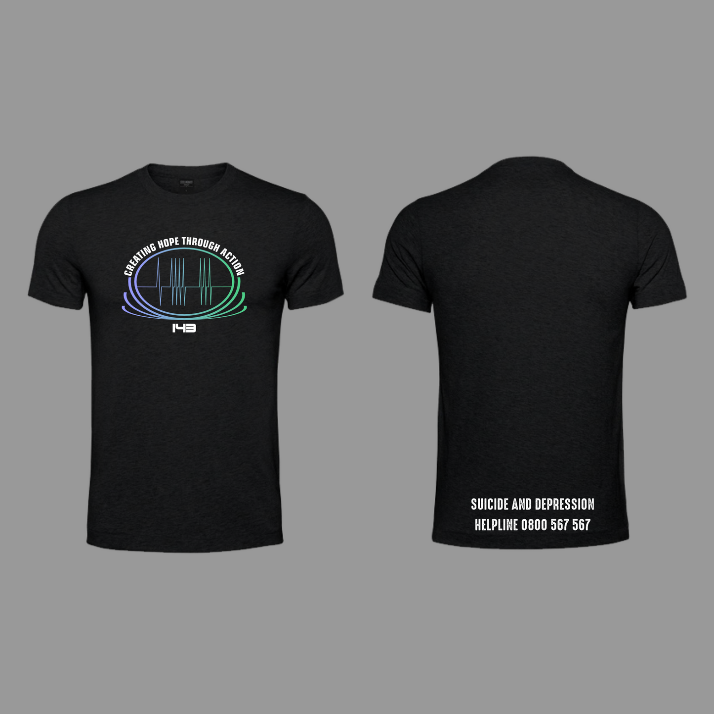 143 Awareness - Creating Hope - Brushed Spandex Range