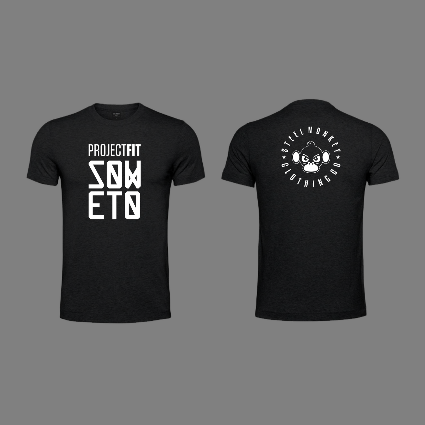 ProjectFit - Tshirt - Black & White