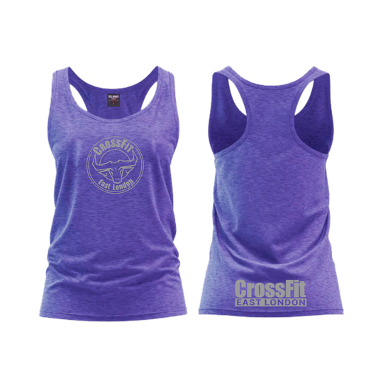 CF East London - Ladies Vest - Indigo