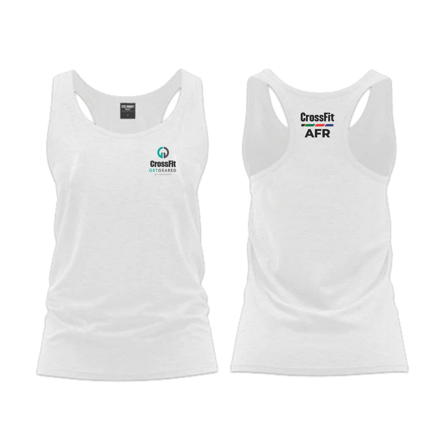 CF Get Geared - Ladies Vest - Pocket Prints