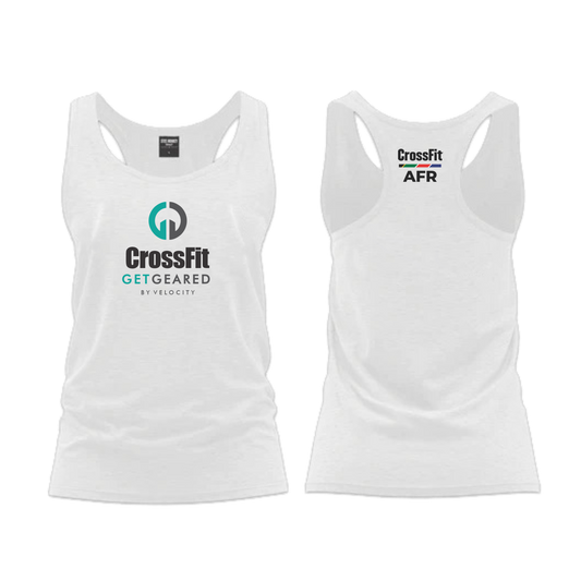 CF Get Geared - Ladies Vest - Chest Prints