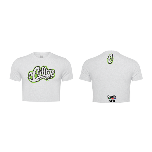 CF Gillitts / CF Africa - Ladies Cropped Tshirts - Crossfit Logo