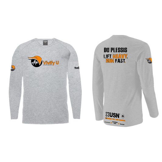 Vivify U - Athlete - Unisex Longsleeve - Grey