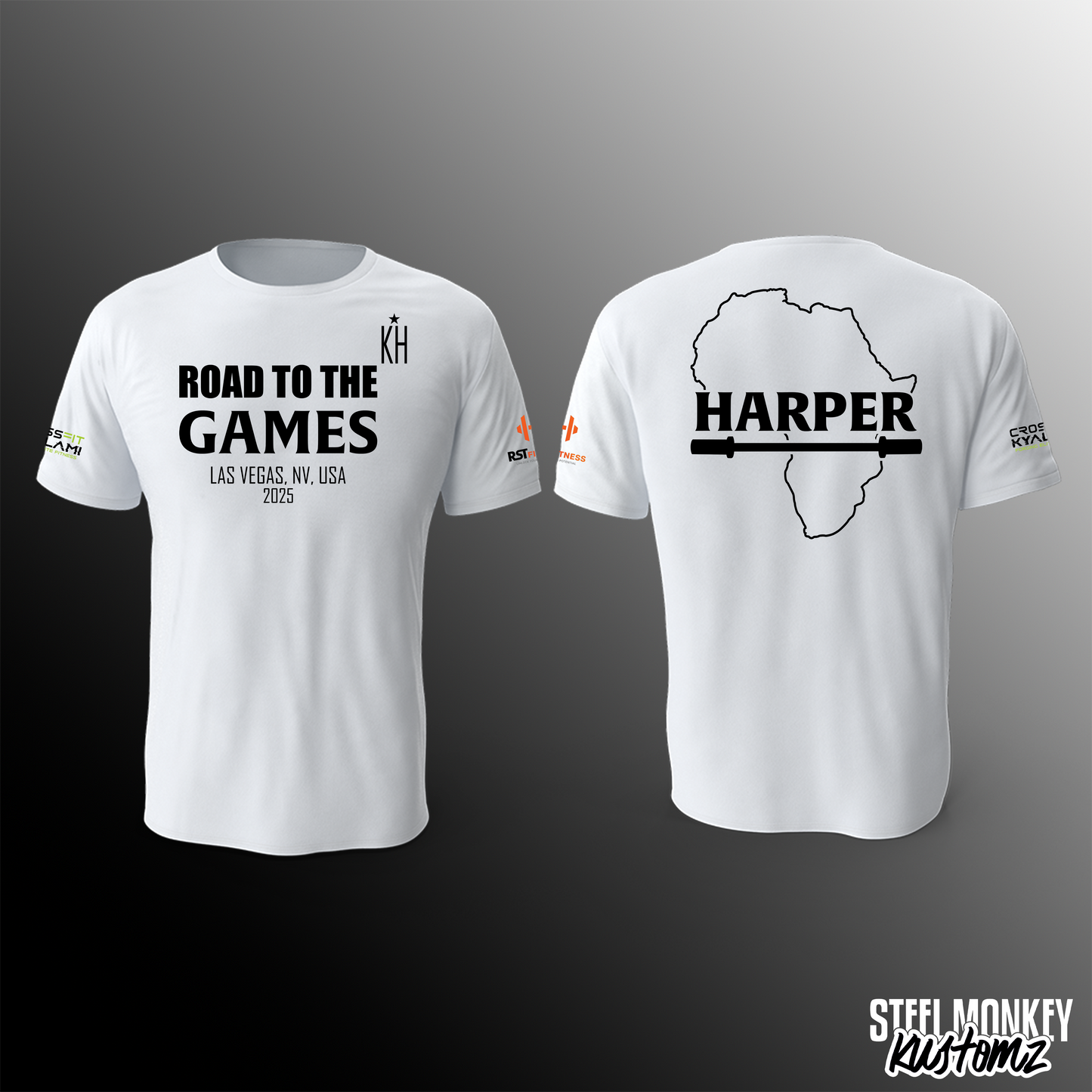 Kyle Harper - T-Shirt - White - Road to the Games