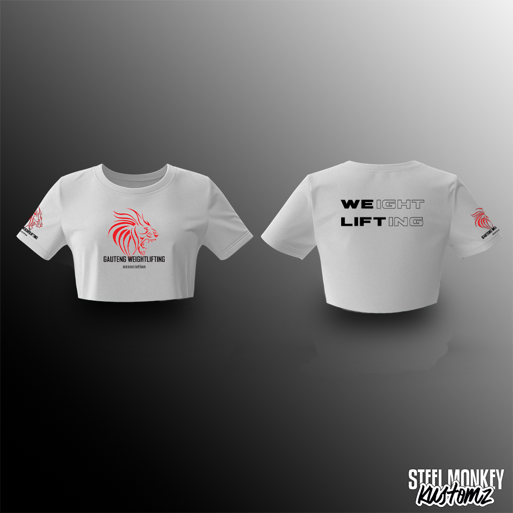Gauteng Weightlifting - Ladies - Crop Top - T-Shirts - We Lift