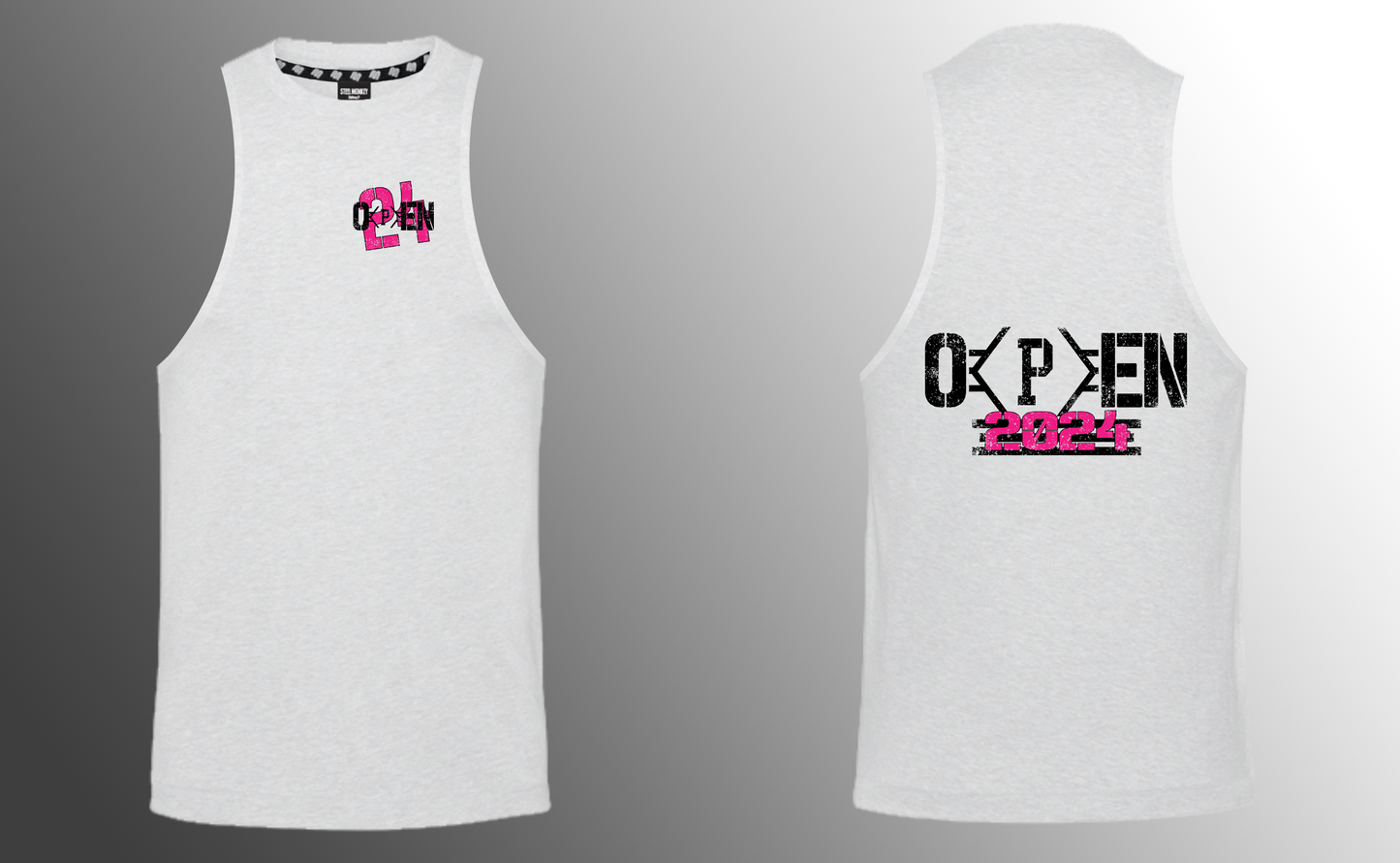 Pure Fitness - Muscle Tank - Open24- Ladies - Pink