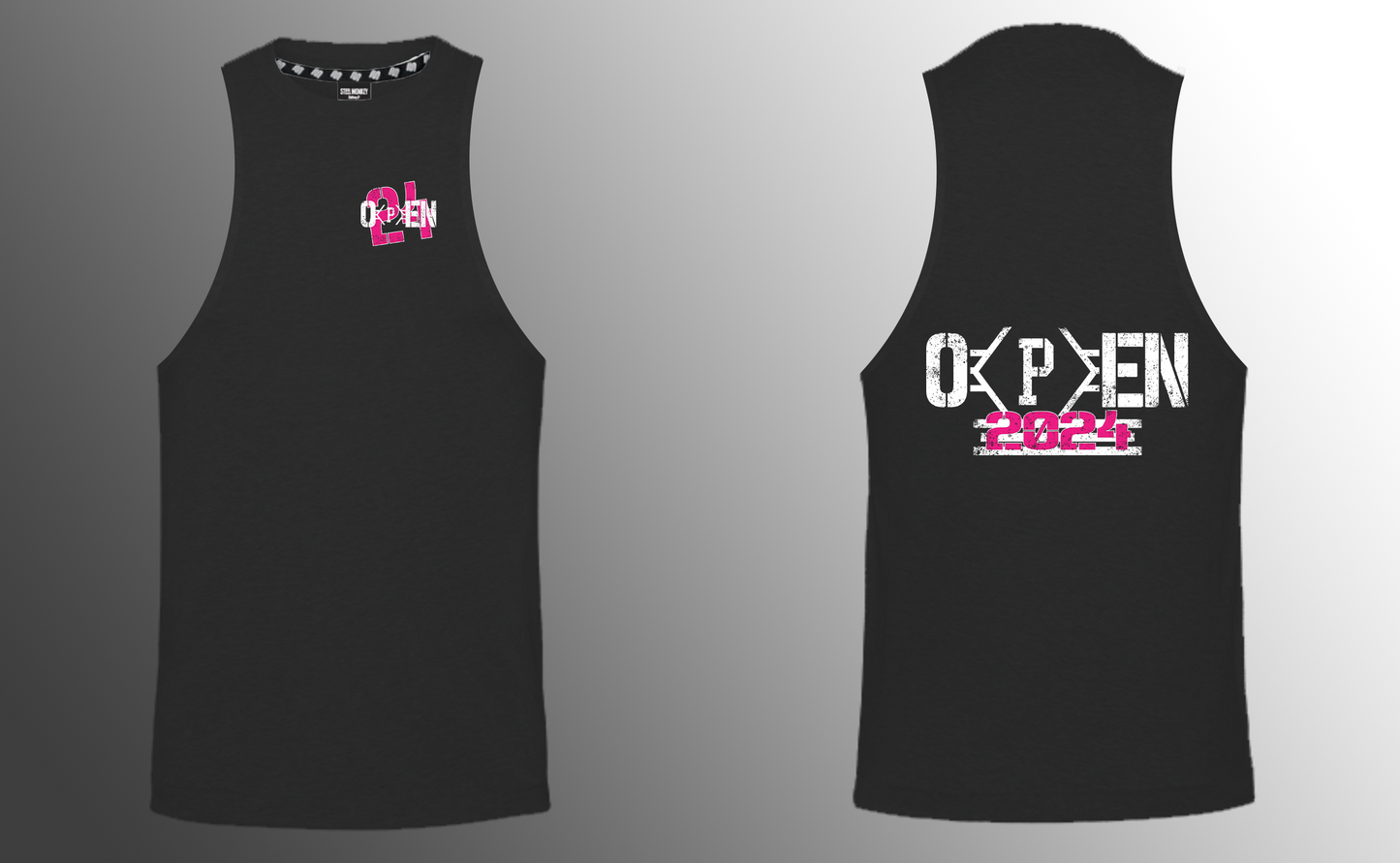 Pure Fitness - Muscle Tank - Open24- Ladies - Pink