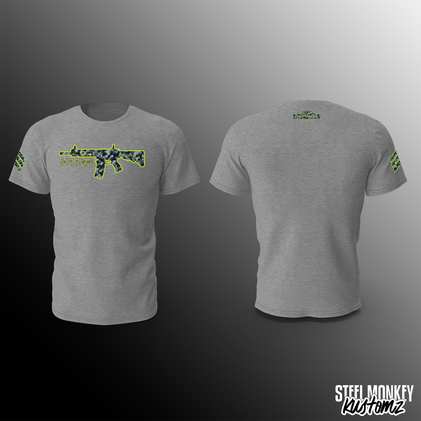 Out There Adventures - GUN - Melange - T-Shirt