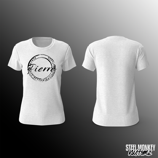 Pierre - White - T-Shirt - Ladies