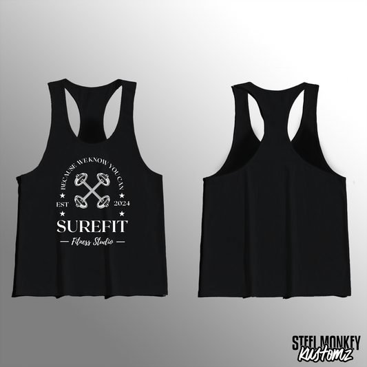 SureFit Fitness - Stringer Vests - Mens