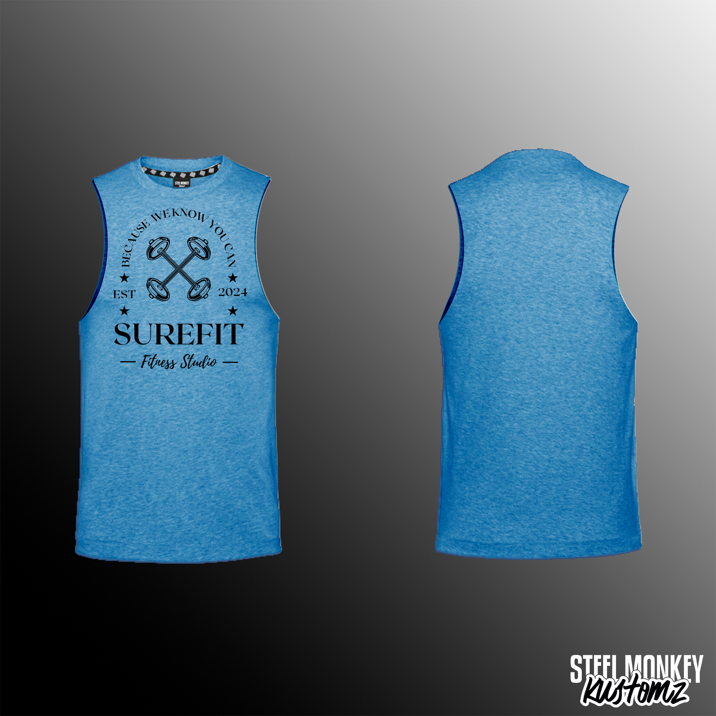 SureFit Fitness - Muscle Tanks - Mens