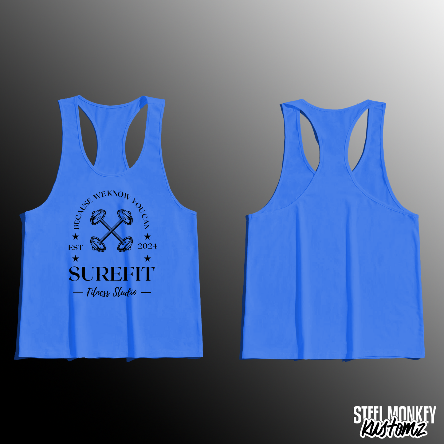 SureFit Fitness - Stringer Vests - Mens