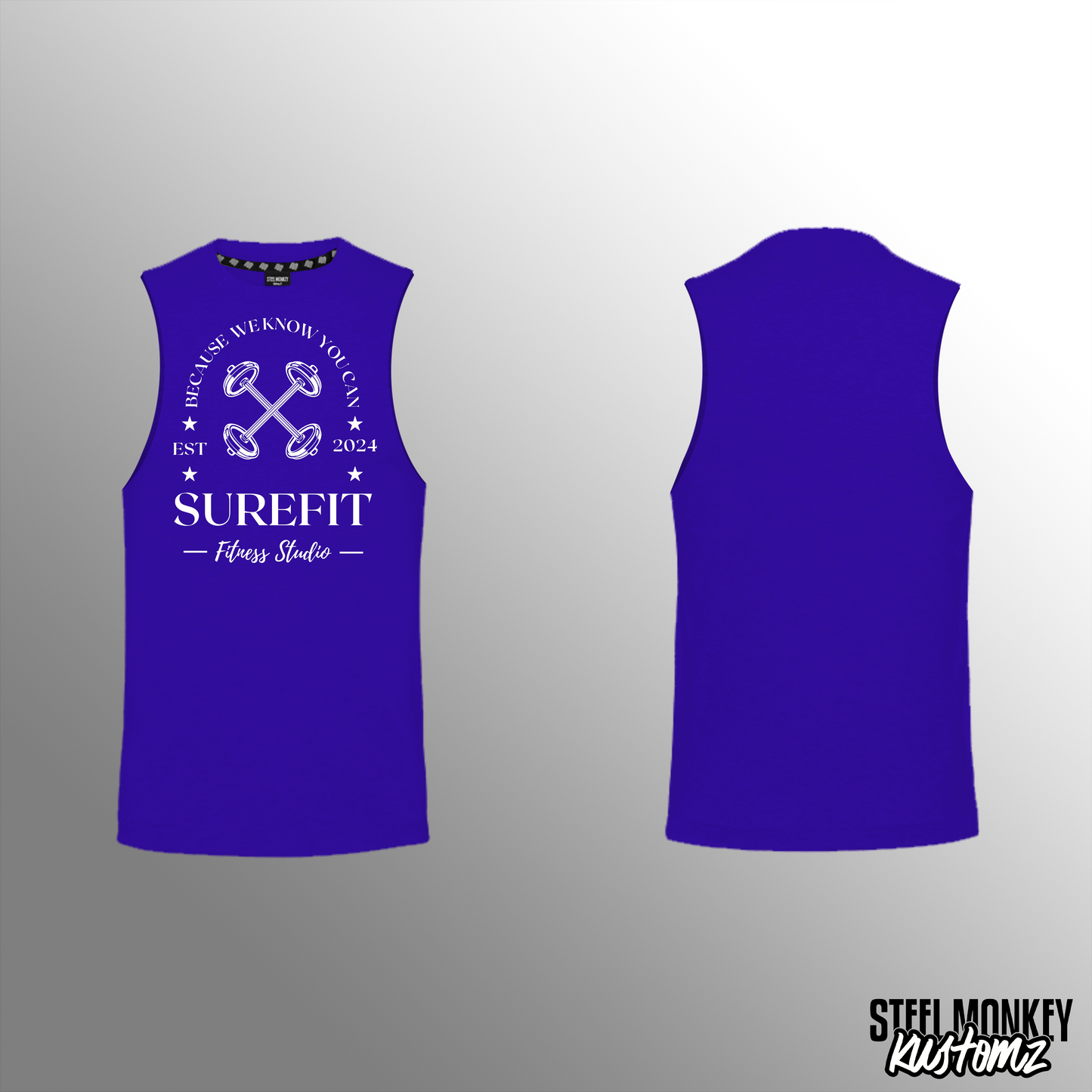 SureFit Fitness - Muscle Tanks - Mens