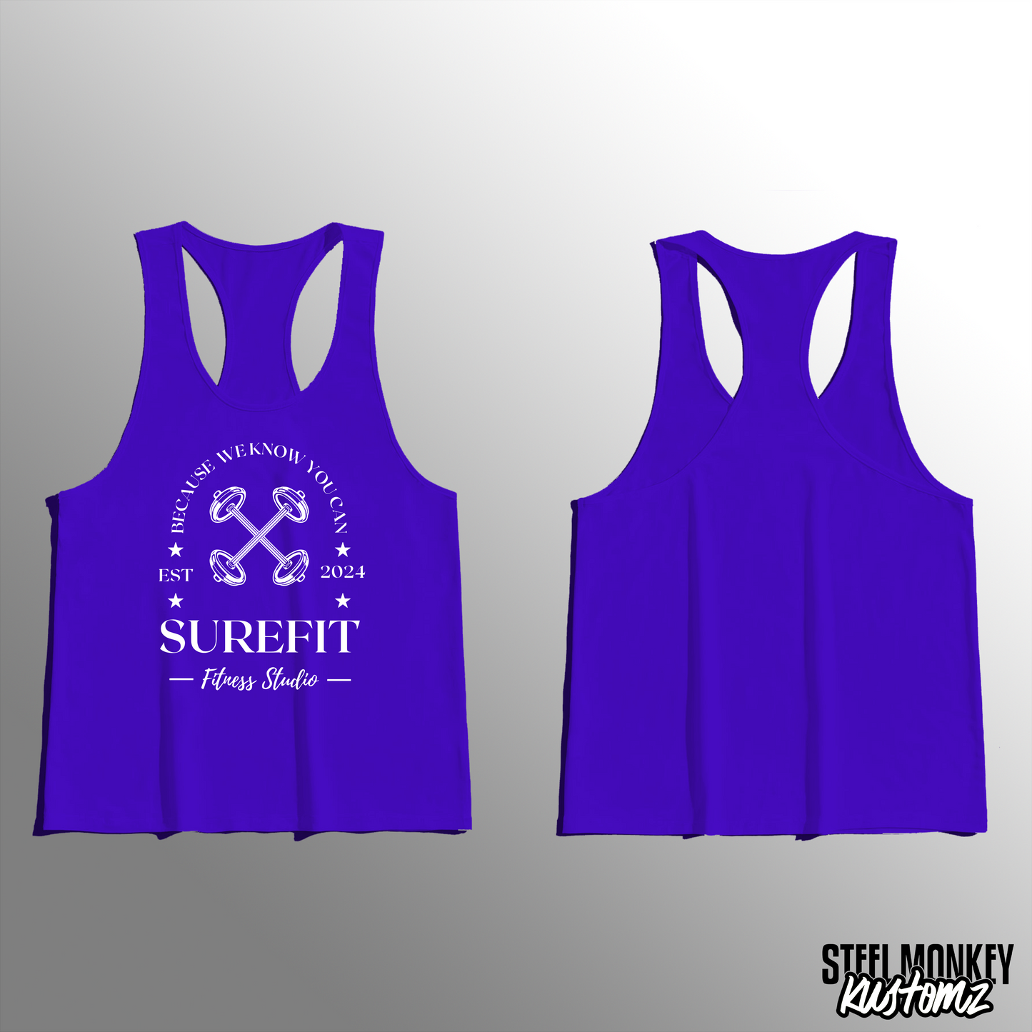 SureFit Fitness - Stringer Vests - Mens