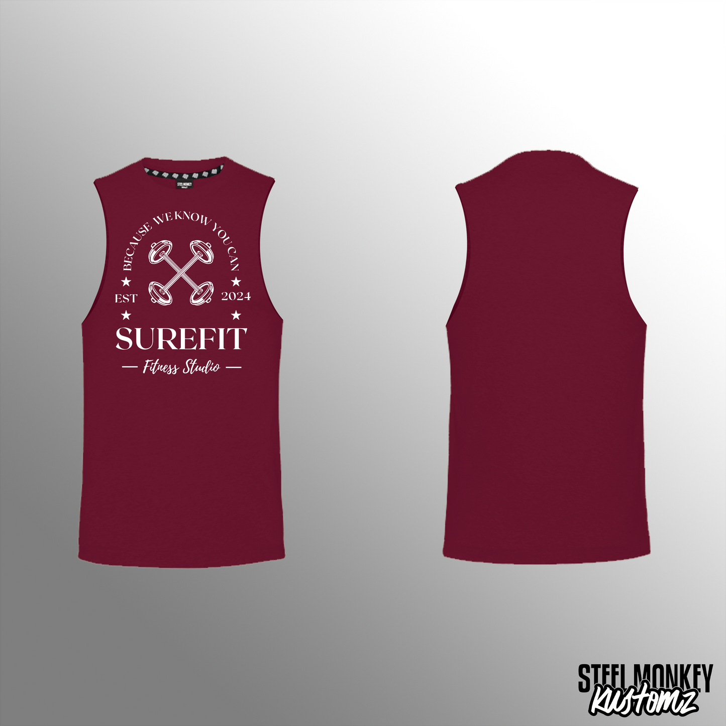 SureFit Fitness - Muscle Tanks - Mens